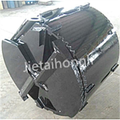 jakość  Double Bottom Sand Soil Drilling Bucket Core Barrel With Auger Teeth Rotary fabryka