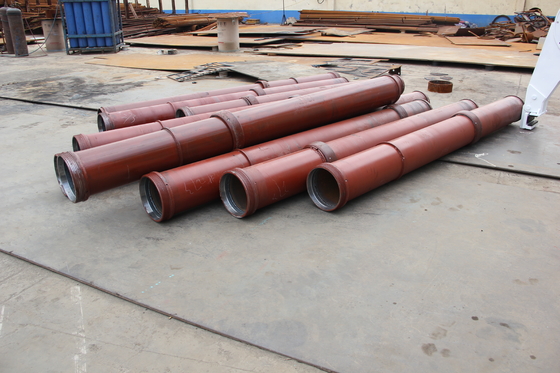 Q355b Tremie Pipe Dostosowany rozmiar do głębokich pali fundamentowych