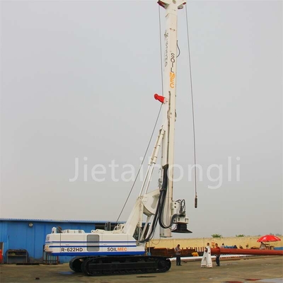 30m 40m 50m 60m 70m 80m 90m Głębokość Używana obrotowa wiertnica Używana hydrauliczna wiertnica do palowania