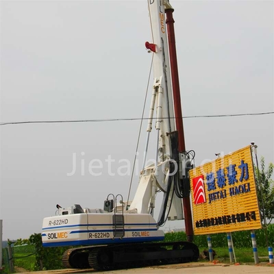 30m 40m 50m 60m 70m 80m 90m Głębokość Używana obrotowa wiertnica Używana hydrauliczna wiertnica do palowania