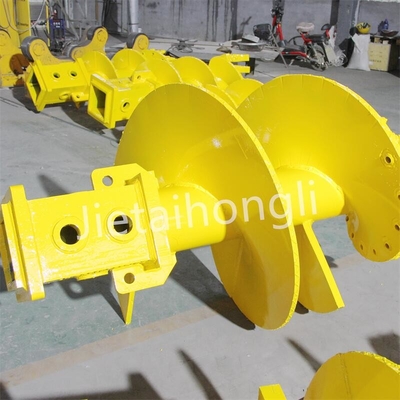Fundament Rotary Auger Bucket Stal węglowa do palowania / wiertnicy