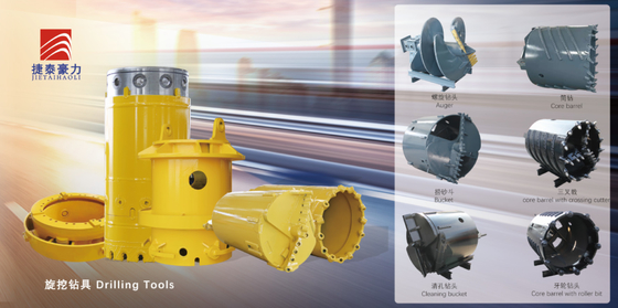Wiadro do czyszczenia Soilmec IMT Mait 600-2500MM z zębami pociskowymi / wiertłami do skał
