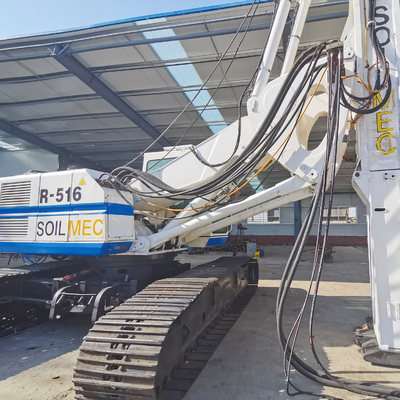 Używana wiertarka obrotowa Soilmec Sr516 Imt Af150 Crrc280 z drugiej ręki do wierconego otworu palowego